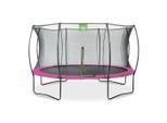 Exit Toys , Pink , Metall, Kunststoff , rund , 268 cm , TÜV-geprüft, GS-geprüft, EN 71, CE , Spielwaren, Outdoorspielzeug, Trampoline