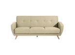 Max Winzer , Beige , Textil , Buche , 208x85x82 cm , Goldenes M, Made in Europe , Rücken echt ,