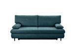 Mid.you , Petrol , Textil , Buche , massiv , Füllung: Schaumstoff, Silikon,Schaumstoff, Silikon , 212x97x105 cm , Made in EU , Liegefunktion, Rücken echt ,