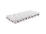 Livetastic , Weiß , Textil , H2 , rechteckig , 140x200 cm , Bezug abnehmbar/waschbar, Ober- und Unterseite versteppt, für Hausstauballergiker geeignet, wendbar, für verstellbare Lattenroste geeignet, mit Aloe Vera, schadstoffgeprüft, aktive Schulterzone, Matratzenentfaltung in 48 Stunden, wärmend , Schlafzimmer, Matratzen, Komfortschaummatratzen