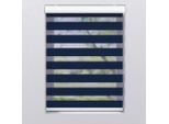 Mid.you , Blau , Textil , 90x175 cm , Länge universell einstellbar , Heimtextilien, Rollos & Jalousien, Rollos