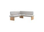 James Wood , Beige , Holz, Textil , Eiche , Sperrholz , 232x170 cm , Esszimmer, Bänke, Polsterbänke