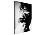artgeist , Grau, Schwarz , Textil, Holzwerkstoff , rechteckig , 40x60x1.2 cm , Keilrahmen , Dekoration, Bilder & Rahmen, Bilder, Leinwandbilder