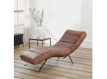 Livetastic , Braun , Leder , Echtleder , Anilinleder , 65x65-95x171 cm , Made in EU , Fußauswahl, Lederauswahl, Relaxfunktion, Rücken echt ,