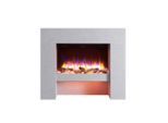 Möbelix , Grau , Metall, Holzwerkstoff , 100x25x84 cm , Fernbedienung, Flammeneffekt separat schaltbar, Überhitzungsschutz, Thermostat, Dimmer , Kamine, Elektrokamine