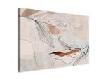 artgeist , Beige , Textil, Holzwerkstoff , rechteckig , 60x40x1.2 cm , Keilrahmen , Dekoration, Bilder & Rahmen, Bilder, Abstrakte Bilder