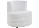 Livetastic , Weiß , Textil , 90x82x85 cm , Made in EU , Wohnzimmer, Sessel