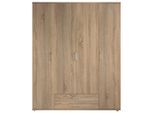Möbelix , Sonoma Eiche , Glas, Holzwerkstoff , 7 Fächer , 2 Schublade(n) Schubladen , 160x196x54 cm , Blauer Engel, BQ - Bündnis für Qualität, Made in Germany ,