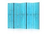 artgeist , Hellblau , Holz, Kunststoff, Textil , Kiefer , massiv , Holzoptik , 225x172x3 cm , Motiv auf Vorder- und Rückseite, Akustikschaumstoff ,