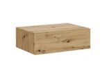 Livetastic , Eiche Artisan , Holzwerkstoff , 1 Schublade(n) Schubladen , 42x14x30 cm , Schlafzimmer, Nachtkästchen