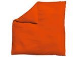 Schlafgut , Dunkelorange , Textil , Uni , 200x200 cm , Textiles Vertrauen - Oeko-Tex®, AZO-frei, Bsci, Oeko-Tex® Standard 100 , pflegeleicht, atmungsaktiv, bügelleicht, schadstoffgeprüft, weiche und anschmiegsame Oberfläche, dicht gewebtes Garn , Heimtextilien, Schlaftextilien, Bettwäsche, Einzelbezüge, Bettdeckenbezüge