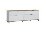 Möbelix , Holzwerkstoff , 2 Schublade(n) Schubladen , 183.8x65.6x40 cm , Wohnzimmer, TV-Möbel, TV- & Lowboards