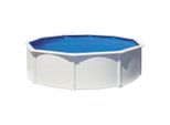 Gre , Weiß , Metall , 460x120x460 cm , Pools & Wasserspaß, Pools