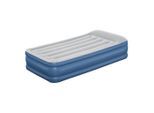 Bestway , Blau, Dunkelgrau , Metall, Kunststoff , 97x46x191 cm , RoHS, GS-geprüft , integrierte elektrische Pumpe, beflockte Schlafseite , Schlafzimmer, Betten, Gästebetten, Luftbetten
