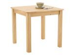 Möbelix , Eichefarben , Holz , Eiche , vollmassiv , quadratisch , 80x76x80 cm , FSC 100% , Esszimmer, Esszimmertische, Esstische