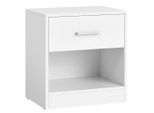 Mid.you , Weiß , Holzwerkstoff , 1 Schublade(n) Schubladen , 39x41x27.6 cm , Stauraum ,