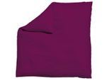Schlafgut , Violett , Textil , Uni , 200x200 cm , Textiles Vertrauen - Oeko-Tex®, AZO-frei, Bsci, Oeko-Tex® Standard 100 , pflegeleicht, atmungsaktiv, bügelleicht, schadstoffgeprüft, weiche und anschmiegsame Oberfläche, dicht gewebtes Garn , Heimtextilien, Schlaftextilien, Bettwäsche, Satin Bettwäsche