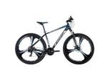 KS Cycling , Blau, Schwarz , Metall , 139x76x21 cm , Freizeit, Fahrräder & Zubehör, Mountainbikes