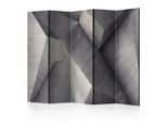 artgeist , Grau, Hellgrau , Holz, Kunststoff, Textil , Kiefer , massiv , Abstraktes , 225x172x3 cm , Motiv auf Vorder- und Rückseite, Akustikschaumstoff , Kleinmöbel, Paravents