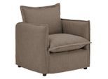 Livetastic , Braun , Textil , 120x82x98 cm , Made in EU , Esszimmer, Esszimmerstühle, Polsterstühle