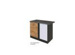 Held , Eichefarben , Holzwerkstoff , Eckteil , 110x85x60 cm , individuell planbar ,