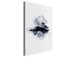 artgeist , Schwarz, Weiß , Textil, Holzwerkstoff , rechteckig , 40x60x1.2 cm , Keilrahmen , Dekoration, Bilder & Rahmen, Bilder, Abstrakte Bilder