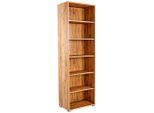 Ondega , Eichefarben , Holzwerkstoff , 5 Fächer , Schublade(n) Schubladen , 75x220x35 cm , stehend , Büromöbel, Aktenschränke & Aktenregale, Aktenregale