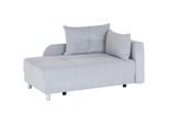 Ondega , Hellgrau , Holz, Textil , 145x66-82x82 cm , Stoffauswahl ,