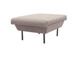 Looks by W.Joop , Braun, Beige , Textil , Uni , Füllung: Schaumstoff , quadratisch , 70x45x70 cm , Made in EU, FSC MIX , Stoffauswahl , Wohnzimmer, Hocker, Hocker