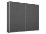 Rauch Möbel , Grau , Holzwerkstoff , 2 Fächer , 226x210x62 cm , Blauer Engel, BQ - Bündnis für Qualität, Made in Germany ,
