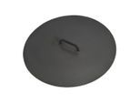 Möbelix , Schwarz , Metall , rund , Kochen & Essen, Töpfe, Topfdeckel