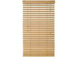 Möbelix , Naturfarben , Holz , Bambus , Holz , 105x130 cm , Länge universell einstellbar , Heimtextilien, Rollos & Jalousien, Jalousien