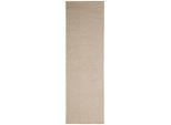 Möbelix , Creme , Textil , Uni , rechteckig , 80x250 cm , ISO 9001, Bsci, Oeko-Tex® Standard 100 , für Fußbodenheizung geeignet, in verschiedenen Größen erhältlich, pflegeleicht, leicht zusammenrollbar , Teppiche & Böden, Teppichläufer & Vorleger