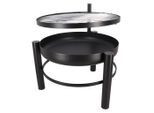 Möbelix , Schwarz , Metall , rund , 66.5x69x78 cm , Grillfunktion , Freizeit im Garten, Griller