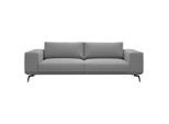 Mid.you , Grau , Holz, Textil , Füllung: Polyester, Silikon , 260x87x95 cm , Made in EU ,