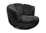 Mid.you , Schwarz , Textil , 101x69x107 cm , Made in EU , Sitzfläche 360° drehbar ,