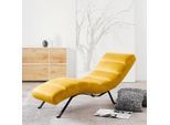 Livetastic , Gelb , Textil , 65x65x171 cm , Made in EU , Relaxfunktion, Rücken echt ,