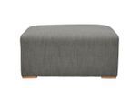 Livetastic , Grau , Textil , Buche , Hartholz , rechteckig , 101x44x92 cm , Made in EU , Wohnzimmer, Hocker, Hocker