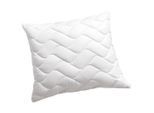 FAN , Weiß , Textil , Füllung: Faserbällchen , 70x90 cm , Made in Germany, Oeko-Tex® Standard 100 , Heimtextilien, Schlaftextilien, Kopfkissen