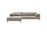 Trendmanufaktur , Hellgrau , Textil , Füllung: Schaumstoff, Silikon,Schaumstoff, Silikon , 280x168 cm , Made in EU , Stoffauswahl, Schlafen auf Sitzhöhe, Hocker erhältlich ,