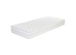 Mid.you , Weiß , Textil , H2 + H3 , Füllung: Fleece , rechteckig , 100x200 cm , Bezug abnehmbar/waschbar, Ober- und Unterseite versteppt, für Hausstauballergiker geeignet, klimatisierte Belüftungskanäle, optimale Belüftung, schadstoffgeprüft, alternative Größen erhältlich, Wendematratze, Bezug rundum abnehmbar, orthopädische Matratze , Schlafzimmer, Matratzen, Kaltschaummatratzen