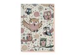 Ondega , Beige , Textil , Eule , rechteckig , 100x150 cm , Oeko-Tex® Standard 100 , für Fußbodenheizung geeignet , Teppiche & Böden, Teppiche, Kinderteppiche