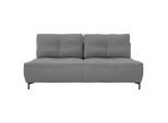 Mid.you , Dunkelgrau , Textil , Füllung: Faserbällchen, Schaumstoffflocken , 197x94x96 cm , Made in EU, Oeko-Tex® Standard 100 , Schlafen auf Sitzhöhe, Rücken echt , Wohnzimmer, Sofas & Couches, Schlafsofas, Schlafsofas