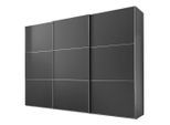 Mid.you , Anthrazit , 10 Fächer , 2 Schublade(n) Schubladen , 249x222x68 cm , Lga, Goldenes M, BQ - Bündnis für Qualität, Made in Germany , in verschiedenen Größen erhältlich, in verschiedenen Holzdekoren erhältlich , Schlafzimmer, Kleiderschränke, Schwebetürenschränke