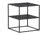 Livetastic , Schwarz , Metall , quadratisch , 55x60x55 cm , einfacher Aufbau ,
