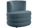 Livetastic , Blau , Textil , 90x82x85 cm , Made in EU , Wohnzimmer, Sessel