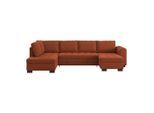 Luca Bessoni , Terracotta , Textil , Uni , U-Form , 305x178 cm , Made in Europe ,