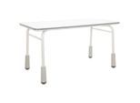 Mid.you , Hellgrau , Metall , 120x58-67x60 cm , Kinder- & Jugendzimmer, Kinderschreibtische