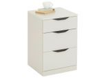 Möbelix , Kaschmir , Kunststoff , 3 Schublade(n) Schubladen , 40x60.1x40 cm , Büromöbel, Rollcontainer
