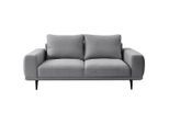 Mid.you , Grau , Textil , Füllung: Silikon , 202x89x115 cm , Made in EU , Stoffauswahl ,